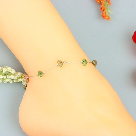 Handmade Anklet – A Stylish Choice for Women, Thoughtful Gift Idea, EVCH1088 - Picture 3 of 12